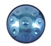 Handpan Drum Steel Hand Pan, 9/10/12 Notes In D Kurd Minor, 432 Hz/440Hz Handpan Drums Percussion Instrument, With Handpan Bag, 2 Mallets And Hand Drum Stand(C-432Hz,10Notes)