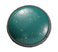 Handpan Drum Steel Tongue Drum 15 Notes 14 Inch D Key Ethereal Drum Meditation Handpan Drum Instrument Yoga Music Drum Beginner