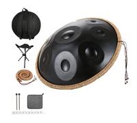 Handpan Drums For Adults, 432/440Hz Steel Hand Pan Percussion Instruments, 9/10/12 Notes Handpan Drum Sets In D Minor, Musical Instruments For Sound Healing(D,432HZ/10Note)