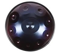 Handpan Drums Sets, 432Hz 10 Notes D Minor Steel Hand Drum, Steel Drum Instrument with Soft Handpan Bag, Mallets, Handpan Stand