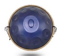 Handpan Drums Sets 9/10 Notes 22 Inches Professional Handpan D Minor Hand Pan 440HZ/432HZ Steel Drum Percussion Instrument for Professional Performance