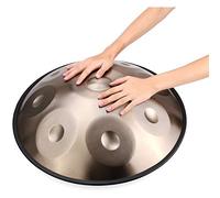 Handpan Sabye, Including Padded Nylon Bag, Steel Drum, Handmade, Percussion Alloy Handmade Hand Drums 9 Notes Hand Drum Music Hand Drum