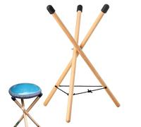 Handpan Stand | Solid Tripod Structure | Solid Tripod Structure, Portable Snare Holder, Non Slip Drum Holder for Steel Tongue Drum, Percussion Instruments