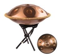 Handpan Steel Drum, 9 Notes, 22-Inch, D Minor, 432hz, 440hz, Includes Bag, Perfect for Audio Production, Adults, Musical Instrument