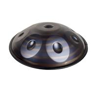 Handpan Steel Instrument for Adults 9/10/12 Notes Professional Handpan Drum Set 22 Inches D Minor with Carry Bag and Hand Drum Stand(432Hz,12Notes)