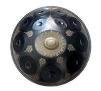 Handpan Tongue Drum - 9/10/12 Notes 22 Inches Mandala Tank Steel Percussion Instrument, Handpan Instrument Hand Pan Drum For Adults For Sound Healing Meditation(B,12 notes)
