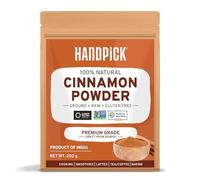 HANDPICK, Cinnamon Powder (200g/7oz) Non-GMO & Raw Ground Cinnamon in Resealable Zip Lock Pouch | Spice for Cooking, Smoothies, Lattes & Tea