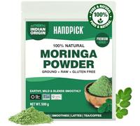 HANDPICK Moringa Powder (500g/17oz) Pure Moringa Oleifera Leaf Powder | Authentic Indian Origin | Gluten Free, Non-GMO | Perfect for Smoothies, Drinks, Tea & Recipes, Visit the HANDPICK Store