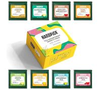 HANDPICK Tea Bags Sampler Gift Set - 8 Flavors, 40 Tea Bags Variety Pack | English Breakfast, Green, Black & Herbal Tea Selection | Mother’s Day Gift for Mum | Tea Gifts for Women, Mum, Wife, Grandma