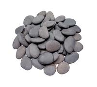 Handpicked 50pcs 1.5-2.5 inch Small Painting Rocks, Natural River Rocks Smooth Flat Pebbles for Crafts, Kindness Rocks for ArtsPainting Activities, DIY Decorative Flower pots Fish Tank(50pcs)