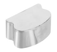 Handrail End Cap Stainless Steel for Stair Banister Fittings | Silver Finish, Easy Installation, Versatile Design, Suitable for Staircase Steps and Home Use