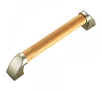 Handrail for Bathroom and Stairway, Safe Load-Bearing Grab Bars High-Quality Wood Core with Easy Installation Wall Mounted Design, Bathroom Safety Sup