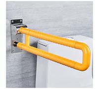 handrail Grab Rails,Foldable Toilet Bar Bathroom Safety Handrail Anti-Slip Wall Mounted Support for Elderly Disabled Pregnant Stainless Steel Shower Aid Assist Rail/Orange/29.5In