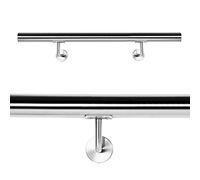 Handrail Set Wall Holder Handrail 80cm Holder Banister Handhold Stainless Steel V2A