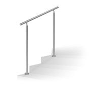 Handrail Stainless Steel Railing Stair Balustrade Weatherproof Easy Install