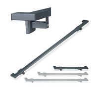 Handrail Stair Railing Metal Bannister Support Bar Easy Mount Easy Install