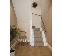 Handrails Direct Antique Copper Double Winder 7.2M Handrail Kit - Sambourne - Cuts To Size - 5Yr Guarantee