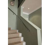 Handrails Direct Chrome Single Winder 4.8M Handrail Kit - Radway - Cuts To Size - 5Yr Guarantee