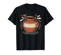 Hands Centering Clay Pottery Wheel Ceramic Artist Art T-Shirt