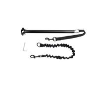 Hands- Dog Leash Multifunctional for Walking Running Hiking Biking Training with Spring Damping System Retractable Design Bicycle Mount
