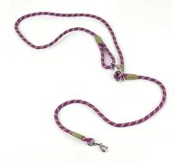 Hands- dog leash Nylon Reflective Slip Lead Control Leashes for Medium and Small Dogs Hiking Running (A)