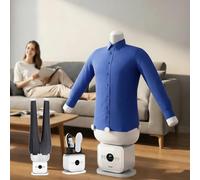 Hands-Free Automatic Garment Steamer & Dryer, Wrinkle-Free in 8-12 Mins, Portable Inflatable for All Clothes, Auto Shut-Off