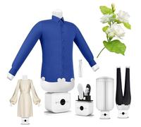 Hands-Free Automatic Ironing Machine, Steam Iron, Adjustable Time and Temperature, Inflatable Hot Air Dryer, 8 Minutes Quick Ironed Dry, Built-In Aromatherapy Tank, for Shirts, Pants, Shoes 110-120V