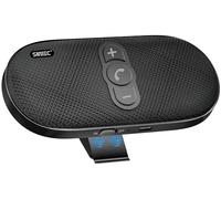 Hands-Free Car Phone Kit Bluetooth: Wireless HandsFree Car Kit with 6W Speaker for Van Truck Calls - Support Siri Google Assistant AUTO Power ON Off Voice Guidance - BC990P