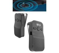 Hands-Free Car Speakerphone Kit Bluetooth 5.4 Digital Display with 32GB SD Card Wireless Vehicle BT Handsfree Microphone Sun Visor Clip-on FM Music Player with Mic