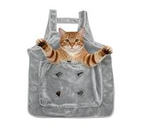 Hands-Free Cat Bonding Apron Sling - Adjustable Soft Fleece Pouch, Calms Pet Separation, Enables Indoor Snuggling, Supports Small Animal Weight, Ergonomic Living Room Wrap | for Kittens