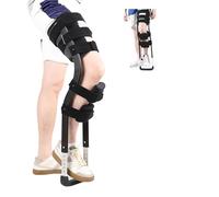 Hands-Free Crutch - Pain-Free Knee Crutch, Adjustable Single Leg Walking Aid, Anti-Slip Design, Alternative to Crutches for Enhanced Mobility and Support