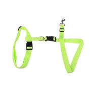 Hands Free Dog Lead 1PC Adjustable Hands Cat Dog Free Running Walking Jogging Pet Lead Leash Waist Belt Chest Strap Gift Traction Rope Pets Supplies(Green)