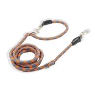 Hands Free Dog Lead Dog Training Double Head Adjustable Belt for Small Medium Large Dog Straps Running Free Hands Rope(Orange,M)