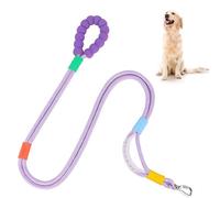 Hands Free Dog Leash, Dog Running Leash Hands Free,Dog Leash Waist,Adjustable Waist Leash for Dog Walking, Dog Leash for Running Training Jogging (Purple)