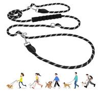 Hands Free Dog Leash,Waist Leash for Dog Walking 9ft Adjustable Heavy Duty Dogs Leashes Waist Leads for Walking Crossbody Rope Slip Leads for Medium&Large Dogs Walk,Jogging,Running, Training