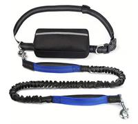 Hands Free Dog Retractable Elastic Leash Reflective Towing Rope Waist Bag Dog Traction Rope For Running Walking Pet Products