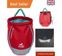 Hands-Free Dog Treat Pouch with Reflective Trim - Machine Washable & Portable