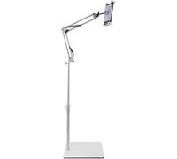 Hands-Free Foldable Laptop Stand, Portable Tablet Desk for Reading, Cooking, and Work, Height Adjustable