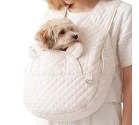 Hands-Free Front Pet Carrier Backpack - Quilted Breathable Dog & Cat Sling | Ergonomic Front-Facing Pet Travel Bag Featuring Head-Out Design, Secure Non-Slip Straps, and Quick-Release Buckles, Ideal fo