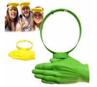 Hands-Free Hand Shade Hat - Instant Sun Protection Visor, 3D Printed Hand Headband Sun Stop Hat, Novelty Tech Costume & Geeky Party Headwear, Bold Funny Locator for Any Crowd, No More Squinting (02#)