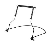 Hands Free Harmonica Holder For Guitarists - Fits Standard 10 Hole Harmonicas - Adjustable Angle Metal Neck Stand - Anti-Slip Rubber Protection Mouth Organ Rack