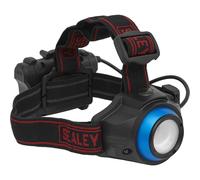 Hands-Free Head Torch Spotlight - 3W COB LED - Auto Sensor - Battery Powered Loops Multi One Size