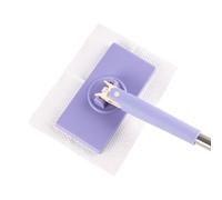 Hands-Free Mini Mop with Automatic Cloth Changing & 360° Rotating Head - Compatible with Reusable Towels & Disposable Wipes for Floors, Walls, 71x16cm