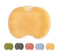 Hands-Free Silicone Foot Scrubber Mat, Massager Non-Slip Suction Cups Back Mat, for Cleaning Exfoliation Massages (B#)