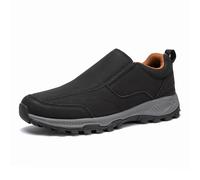 Hands-Free Slip On,Men Outdoor Walking Hiking Sneakers,Breathable Men Orthopedic Shoes Mens Extra Wide Fit Trainers,Waterproof Lightweight Sports Shoes Memory Foam（A6800） Black