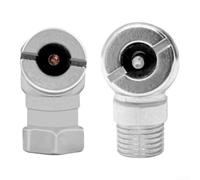 Hands-Free Tyre Inflator Nozzle Brass 29g Lightweight