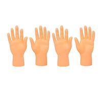 Hands Gesture Finger Puppet Toy Funny Little Hand Model Puppets For Kids Pets Party Supplies Role Play Game 4/1 Girl Bulk Halloween Bulk Rubber Family
