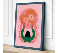 Hands Holding Blooms Canvas Wall Art Print 36x24 Inch