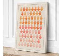 Hands in Rhythm Modern Canvas Wall Art Print 18x12 Inch (46 x 30 cm)