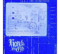 HANDS OF GOD - BLUEPRINT FOR SELF DESTRUCTION CLEAR/TRANSPARENT BLUE BU - K3z
